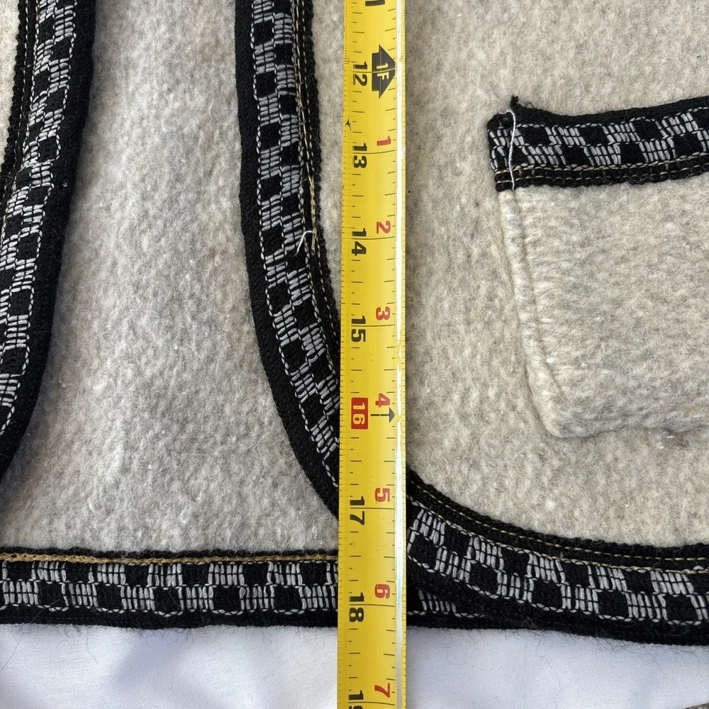 Vtg Disney Tigger Embroidered Boiled Wool Kids Vest Tyrolean Style‎ Cottagecore